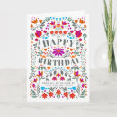 Recherche de multicolore vœux cartes Fleurs colorées