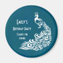 Search for blue peacock magnets Modern