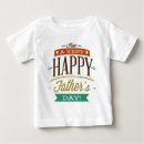 Search for fathers day baby shirts Typography