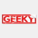 Search for geeky bumper stickers Fun