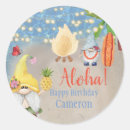 Search for cute hawaiian stickers Tropical