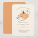 Search for rustic pumpkin baby shower invitations Elegant