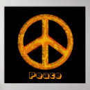 Recherche de peace sign posters 70's