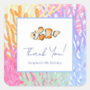 Search for clown fish stickers Coral reef
