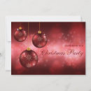 Search for red baubles invitations Gold