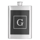 Recherche de monogramme flasques Blanc