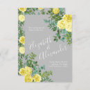 Search for yellow grey save the dates Flower