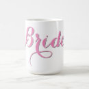 Recherche de pink bridal mugs Bride