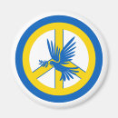 Recherche de liberté magnets Pas de guerre