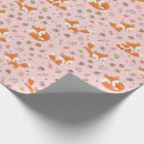 Recherche de renard mignon papier cadeau Pour enfants