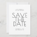 Recherche de minimalist save the dates Pour eux