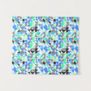 Search for mint tapestries Blue