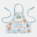Search for winter party aprons Blue