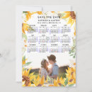 Search for botanical calendar save the dates Greenery