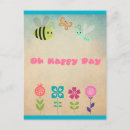 Recherche de insecte heureux cartes postales Abeille