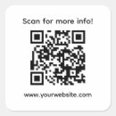 Search for info stickers Simple company promotional