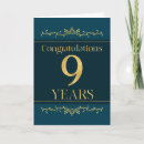 Search for 9th anniversary cards Employee