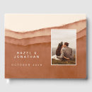 Search for western guest books Burnt orange