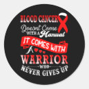 Search for blood cancer stickers Red