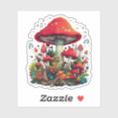 Recherche de small mushrooms stickers Psychédélique