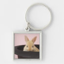 Search for easter rabbit square keychains Animal