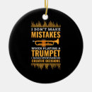 Search for trumpet player ornaments Music