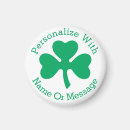 Search for irish names magnets Shamrock