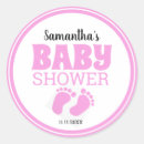 Search for baby feet baby shower stickers Modern