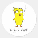 Recherche de poussins autocollants Drôle