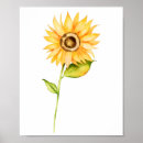 Recherche de peinture tournesol posters Jaune