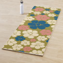 Search for olive green yoga mats Floral