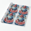 Search for christmas carol wrapping paper Bah humbug