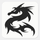 Search for dragon silhouette stickers Animal