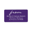 Search for graduate return address labels Modern