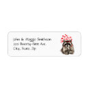 Search for hugs and kisses return address labels Cute