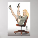 Recherche de secrétaire posters Pinup