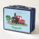 Search for train lunch boxes Vintage