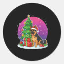 Search for german shepherd gear stickers Santa