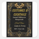 Search for elegant masquerade party stickers Halloween