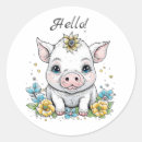Search for baby piglet stickers Pigs