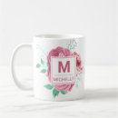 Search for beautiful pink rose mugs Feminine