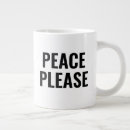 Search for make not war mugs Typography
