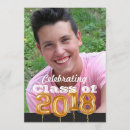 Recherche de classe de 2018 invitations Partie de diplômé
