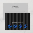 Recherche de soccer invitations Rayures