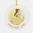 Search for disney belle ornaments Cute