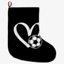 Search for soccer christmas stockings Player