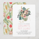 Search for hibiscus birthday invitations Floral