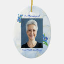 Search for forget me not ornaments In loving memory