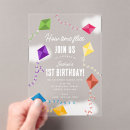 Search for kite flying party invitations Sky