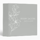 Search for unique floral binders Modern